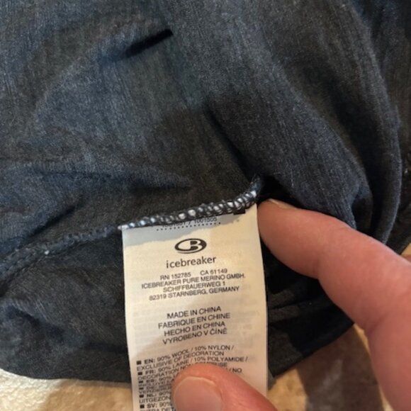 Icebreaker Women's long sleeve shirt with cowl neck - Picture 4 of 4